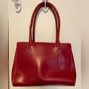 Wilson’s Leather Red Handbag